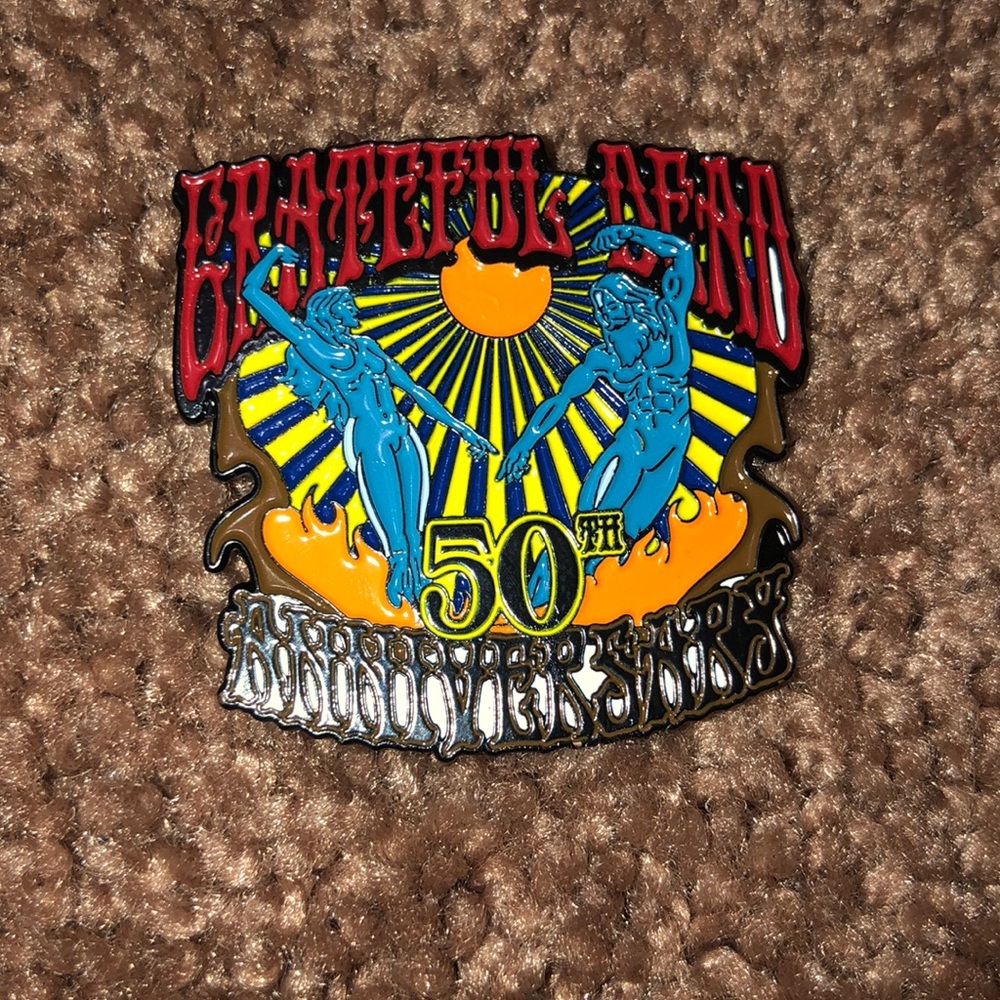 GRATEFUL DEAD 50TH ANNIVERSARY PIN